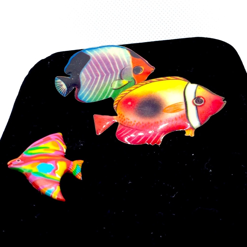 Fish 🐠 Brooch Lot